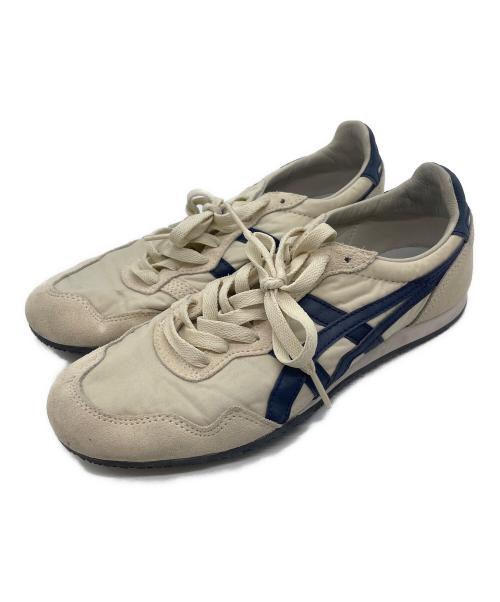 Onitsuka Tiger（オニツカタイガー）Onitsuka Tiger (オニツカタイガー) スニーカー ネイビー×ベージュ サイズ:24.5cmの古着・服飾アイテム
