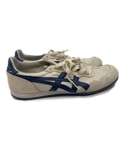 Onitsuka Tiger（オニツカタイガー）Onitsuka Tiger (オニツカタイガー) スニーカー ネイビー×ベージュ サイズ:24.5cmの古着・服飾アイテム