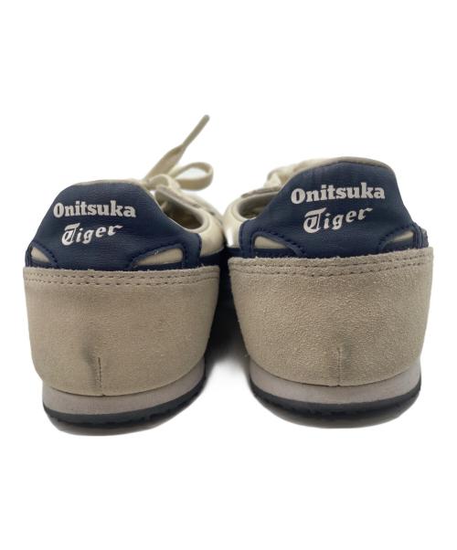Onitsuka Tiger（オニツカタイガー）Onitsuka Tiger (オニツカタイガー) スニーカー ネイビー×ベージュ サイズ:24.5cmの古着・服飾アイテム