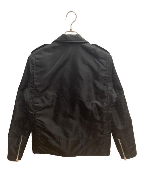 Schott（ショット）Schott (ショット) ナイロンライダースジャケット ブラック サイズ:SIZE Mの古着・服飾アイテム