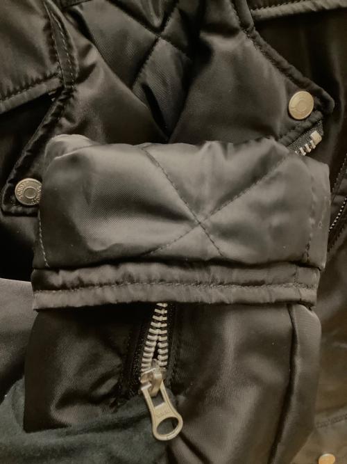 Schott（ショット）Schott (ショット) ナイロンライダースジャケット ブラック サイズ:SIZE Mの古着・服飾アイテム