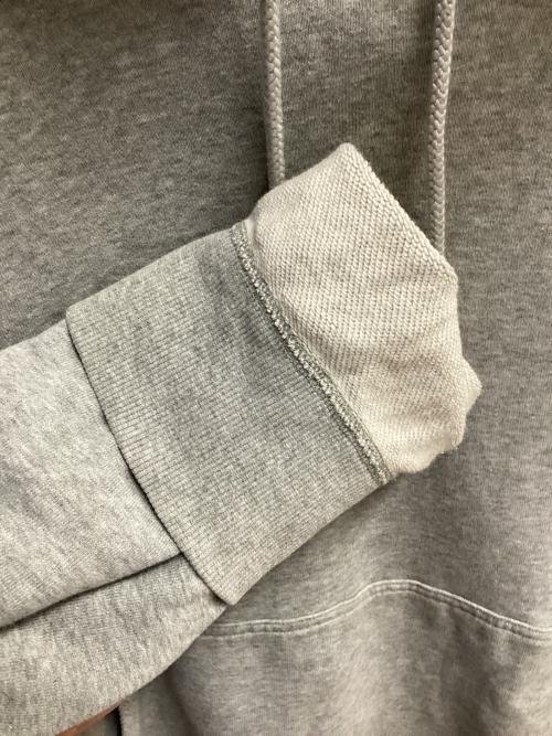 LACOSTE（ラコステ）LACOSTE (ラコステ) プレミアム スウェット プレーン パーカー グレー サイズ:SIZE XLの古着・服飾アイテム