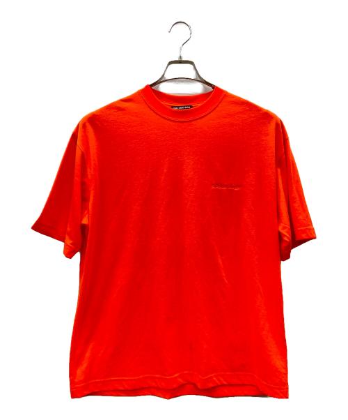 BALENCIAGA（バレンシアガ）BALENCIAGA (バレンシアガ) 半袖カットソー オレンジ サイズ:XSの古着・服飾アイテム