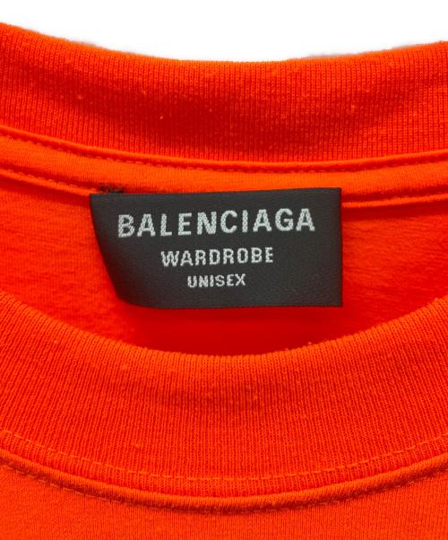 BALENCIAGA（バレンシアガ）BALENCIAGA (バレンシアガ) 半袖カットソー オレンジ サイズ:XSの古着・服飾アイテム