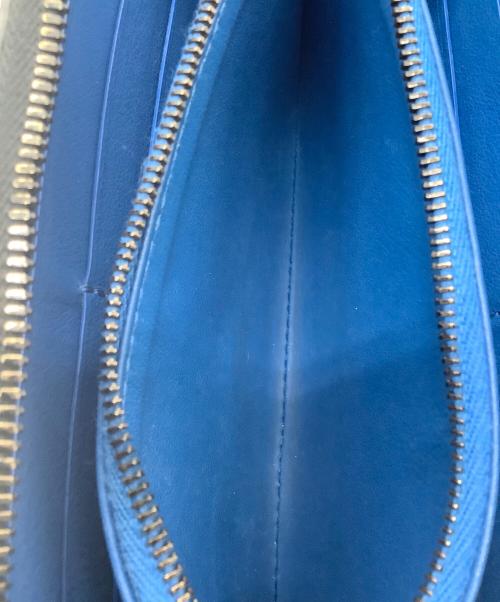 BOTTEGA VENETA（ボッテガベネタ）BOTTEGA VENETA (ボッテガベネタ) イントレチャート　ジップアラウンドウォレット ブラックの古着・服飾アイテム