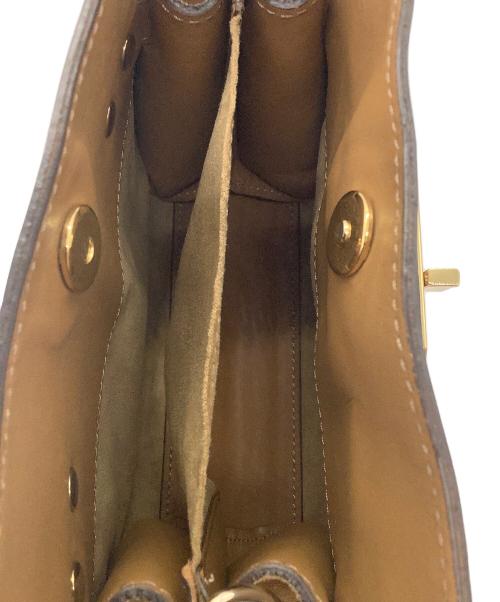 SITA PARANTICA（シータパランティカ）SITA PARANTICA (シータパランティカ) LEATHER MINI BAG ブラウンの古着・服飾アイテム