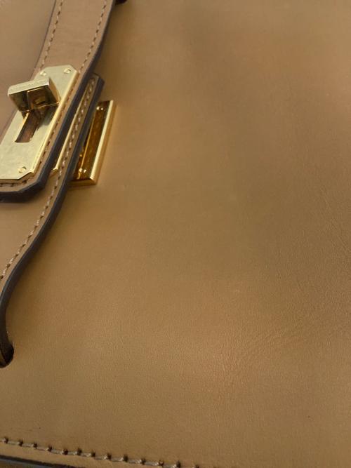 SITA PARANTICA（シータパランティカ）SITA PARANTICA (シータパランティカ) LEATHER MINI BAG ブラウンの古着・服飾アイテム