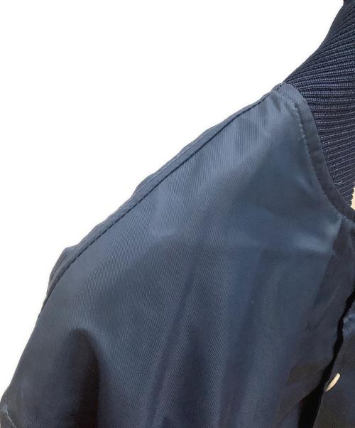 Hysteric Glamour（ヒステリックグラマー）Hysteric Glamour (ヒステリックグラマー) リブショールカラーコーチジャケット ネイビー サイズ:Mの古着・服飾アイテム