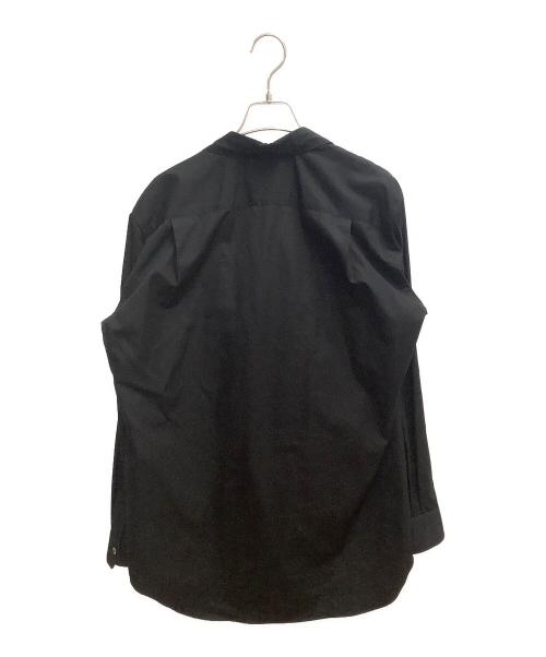 COMME des GARCONS HOMME PLUS（コムデギャルソンオムプリュス）COMME des GARCONS HOMME PLUS (コムデギャルソンオムプリュス) OVERSIZED DRAPED SHIRT ブラック サイズ:SIZE Sの古着・服飾アイテム
