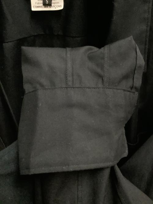 COMME des GARCONS HOMME PLUS（コムデギャルソンオムプリュス）COMME des GARCONS HOMME PLUS (コムデギャルソンオムプリュス) OVERSIZED DRAPED SHIRT ブラック サイズ:SIZE Sの古着・服飾アイテム