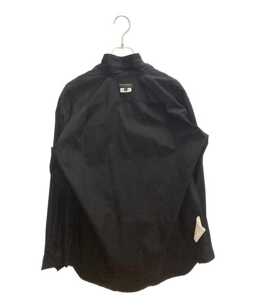 COMME des GARCONS HOMME PLUS（コムデギャルソンオムプリュス）COMME des GARCONS HOMME PLUS (コムデギャルソンオムプリュス) OVERSIZED DRAPED SHIRT ブラック サイズ:SIZE Sの古着・服飾アイテム