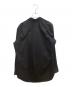 COMME des GARCONS HOMME PLUS (コムデギャルソンオムプリュス) OVERSIZED DRAPED SHIRT ブラック サイズ:SIZE S：12000円