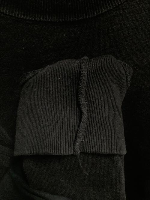 ATON（エイトン）ATON (エイトン) クルーネックスウェットトレーナー ブラック サイズ:SIZE 2の古着・服飾アイテム