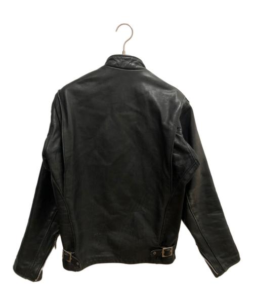 Schott（ショット）Schott (ショット) ライダースジャケット ブラック サイズ:SIZE 36の古着・服飾アイテム