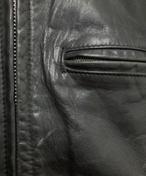 Schott（ショット）Schott (ショット) ライダースジャケット ブラック サイズ:SIZE 36の古着・服飾アイテム