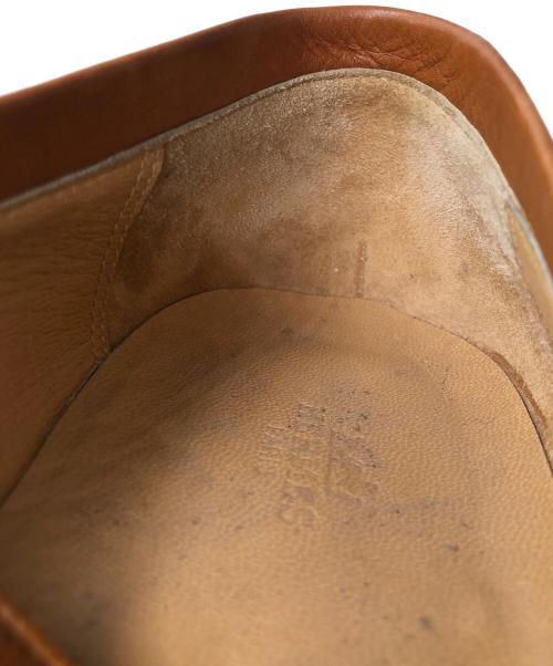 HERMES（エルメス）HERMES (エルメス) ローファー ブラウン サイズ:SIZE 26cmの古着・服飾アイテム