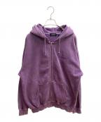 X-LARGEエクストララージ）の古着「ジップパーカー」｜パープル
