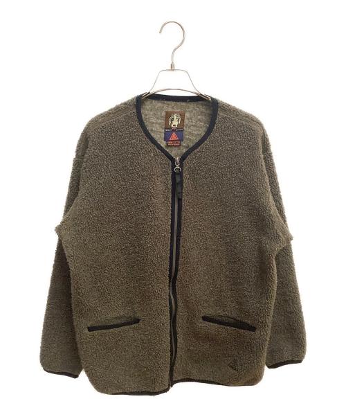 NIKE（ナイキ）NIKE (ナイキ) フリースジャケット ブラウン サイズ:SIZE Mの古着・服飾アイテム