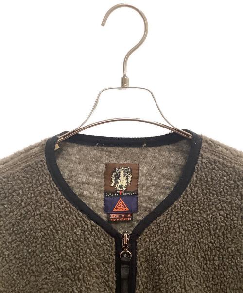 NIKE（ナイキ）NIKE (ナイキ) フリースジャケット ブラウン サイズ:SIZE Mの古着・服飾アイテム