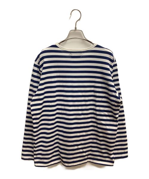 AUBERGE（オーベルジュ）AUBERGE (オーベルジュ) ボーダーカットソー ブルー×ホワイト サイズ:SIZE 42の古着・服飾アイテム