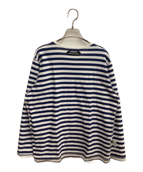 AUBERGE（オーベルジュ）AUBERGE (オーベルジュ) ボーダーカットソー ブルー×ホワイト サイズ:SIZE 42の古着・服飾アイテム