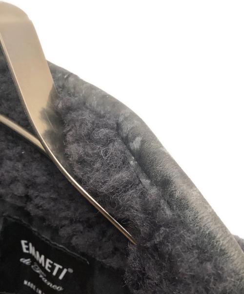 EMMETI（エンメティ）EMMETI (エンメティ) ムートンベスト ネイビー サイズ:SIZE 48の古着・服飾アイテム