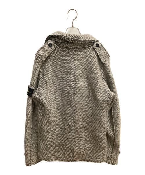 STONE ISLAND（ストーンアイランド）STONE ISLAND (ストーンアイランド) サイドパッチダブル Pコート グレー サイズ:SIZE Mの古着・服飾アイテム