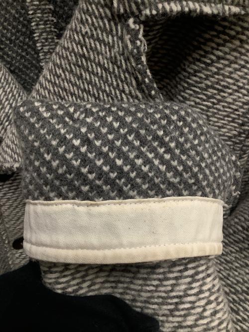 STONE ISLAND（ストーンアイランド）STONE ISLAND (ストーンアイランド) サイドパッチダブル Pコート グレー サイズ:SIZE Mの古着・服飾アイテム