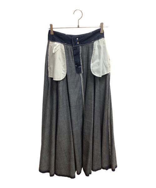 Wbywoadblue（ダブリュバイウォードブルー）Wbywoadblue (ダブリュバイウォードブルー) デニムスカート インディゴ サイズ:XSの古着・服飾アイテム