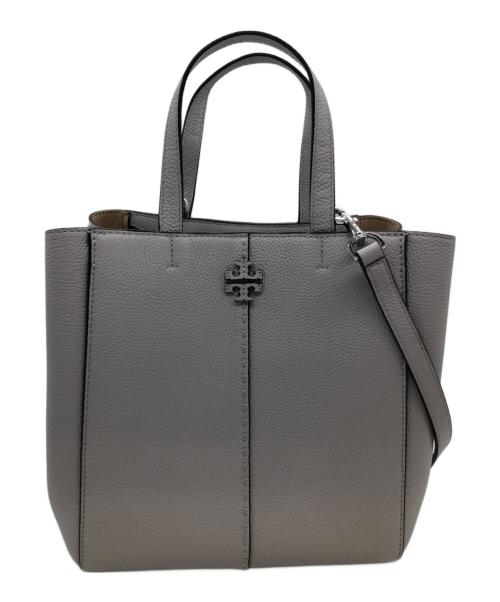 TORY BURCH（トリーバーチ）TORY BURCH (トリーバーチ) 2WAYショルダーバッグ グレーの古着・服飾アイテム