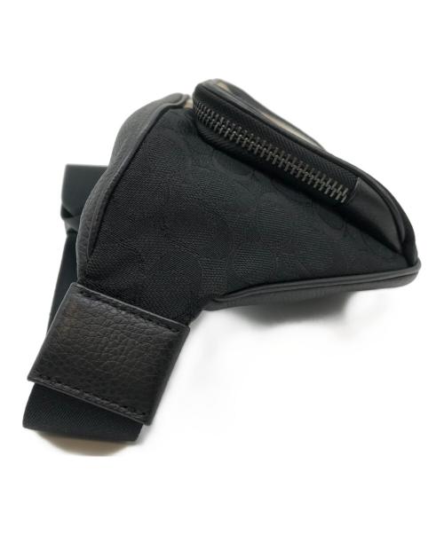 COACH（コーチ）COACH (コーチ) ウエストバッグ ブラックの古着・服飾アイテム