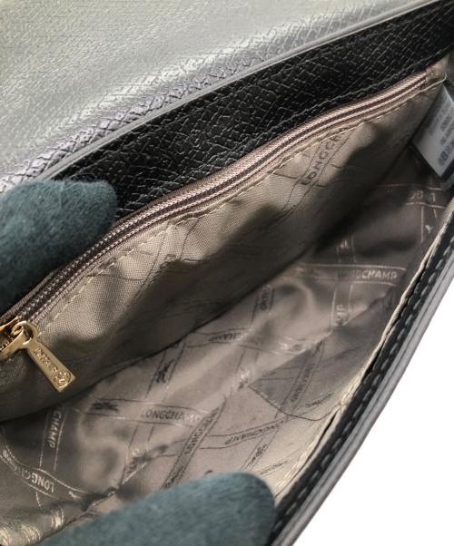 LONGCHAMP（ロンシャン）LONGCHAMP (ロンシャン) Cavalcade ブラックの古着・服飾アイテム