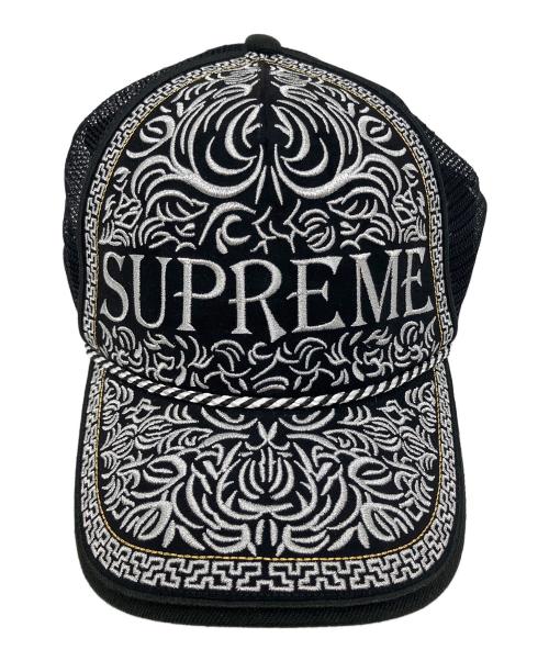 SUPREME（シュプリーム）SUPREME (シュプリーム) Vaquero　キャップ ブラック×グレーの古着・服飾アイテム