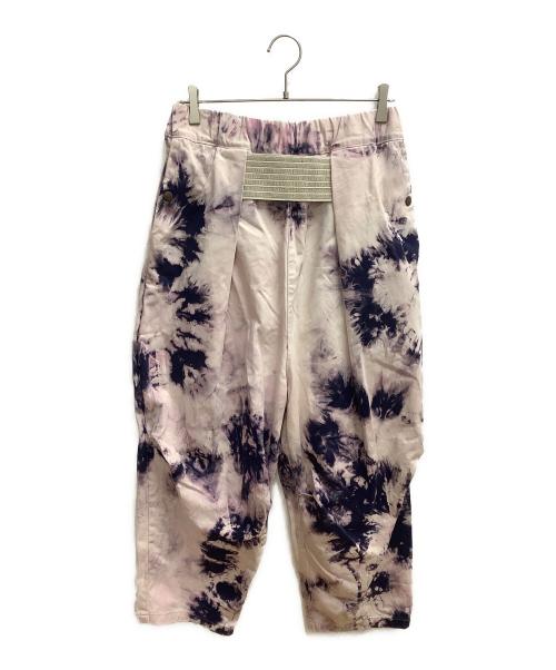 KAPITAL（キャピタル）KAPITAL (キャピタル) タイダイパンツ パープル サイズ:SIZE XLの古着・服飾アイテム