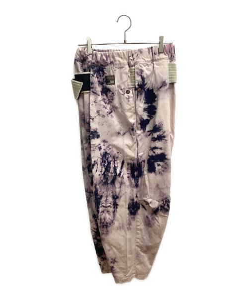 KAPITAL（キャピタル）KAPITAL (キャピタル) タイダイパンツ パープル サイズ:SIZE XLの古着・服飾アイテム