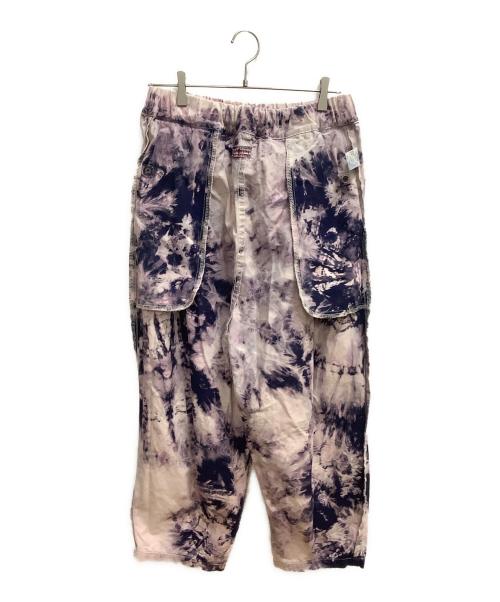 KAPITAL（キャピタル）KAPITAL (キャピタル) タイダイパンツ パープル サイズ:SIZE XLの古着・服飾アイテム