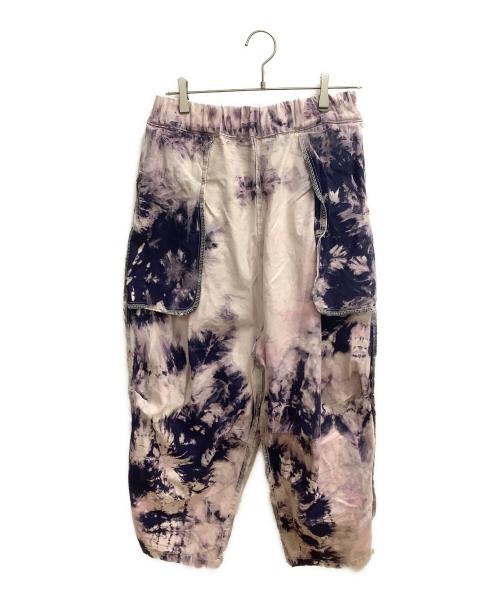 KAPITAL（キャピタル）KAPITAL (キャピタル) タイダイパンツ パープル サイズ:SIZE XLの古着・服飾アイテム