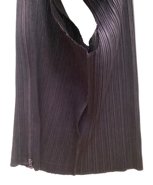 PLEATS PLEASE（プリーツプリーズ）PLEATS PLEASE (プリーツプリーズ) プリーツベスト パープル サイズ:3の古着・服飾アイテム