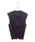PLEATS PLEASE（プリーツプリーズ）の古着「プリーツベスト」｜パープル