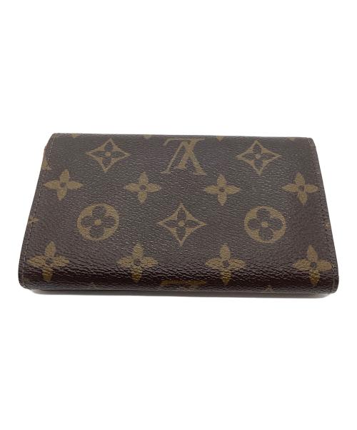 LOUIS VUITTON（ルイ ヴィトン）LOUIS VUITTON (ルイ ヴィトン) モノグラム　ポルトモネ・ビエ・トレゾール ブラウンの古着・服飾アイテム