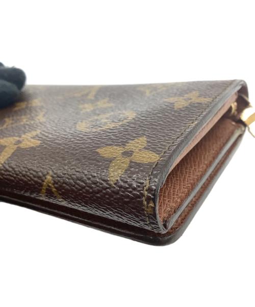 LOUIS VUITTON（ルイ ヴィトン）LOUIS VUITTON (ルイ ヴィトン) モノグラム　ポルトモネ・ビエ・トレゾール ブラウンの古着・服飾アイテム