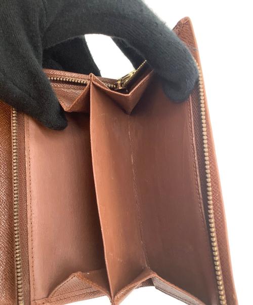 LOUIS VUITTON（ルイ ヴィトン）LOUIS VUITTON (ルイ ヴィトン) モノグラム　ポルトモネ・ビエ・トレゾール ブラウンの古着・服飾アイテム
