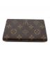 LOUIS VUITTON (ルイ ヴィトン) モノグラム　ポルトモネ・ビエ・トレゾール ブラウン：30000円