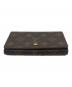 中古・古着 LOUIS VUITTON (ルイ ヴィトン) モノグラム　ポルトモネ・ビエ・トレゾール ブラウン：30000円