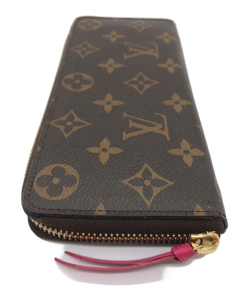 LOUIS VUITTON（ルイ ヴィトン）LOUIS VUITTON (ルイ ヴィトン) モノグラム　ポルトフォイユ・クレマンス フューシャの古着・服飾アイテム