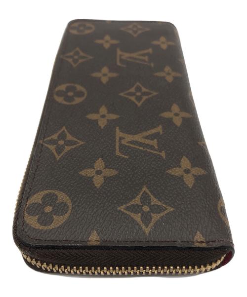 LOUIS VUITTON（ルイ ヴィトン）LOUIS VUITTON (ルイ ヴィトン) モノグラム　ポルトフォイユ・クレマンス フューシャの古着・服飾アイテム