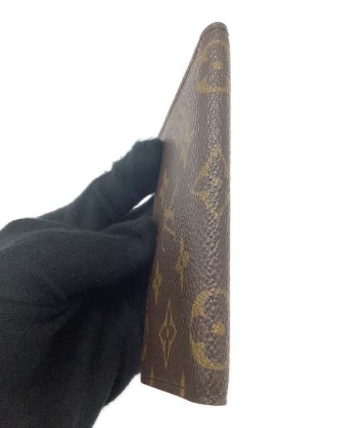 LOUIS VUITTON（ルイ ヴィトン）LOUIS VUITTON (ルイ ヴィトン) モノグラム ポルト2カルト・ヴェルティカル ブラウンの古着・服飾アイテム