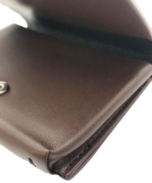 JIL SANDER（ジルサンダー）JIL SANDER (ジルサンダー) カードケース ブラウンの古着・服飾アイテム