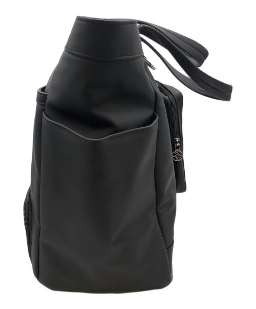 DESCENTE GOLF（デサントゴルフ）DESCENTE GOLF (デサントゴルフ) シューズインポケット トートバッグ ブラックの古着・服飾アイテム