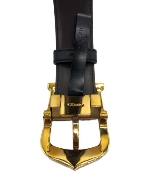 Cartier（カルティエ）Cartier (カルティエ) ベルト ブラックの古着・服飾アイテム